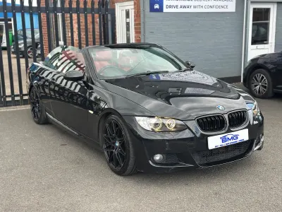 Used BMW 330 Cabriolet M Sport 2008 Black Cabriolet