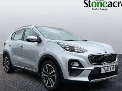 Used Kia Sportage 136 HP (100 kW) 2021 Silver SUV