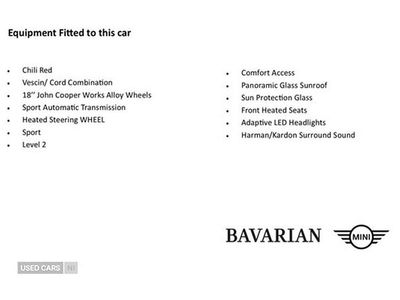 Used Mini Cooper Sport 2024 Red Hatchback