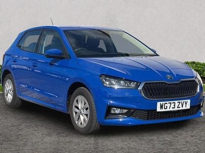 Used Skoda Fabia Comfort 108 HP (79 kW) 2024 Blue Hatchback