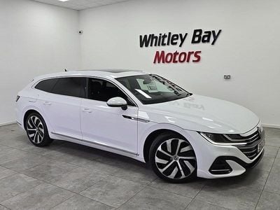 Used VW Arteon R-line 2021 White Estate
