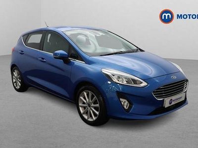 Used Ford Fiesta Titanium X 101 HP (74 kW) 2019 Blue Hatchback