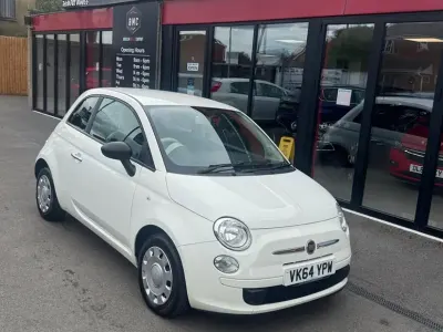 Used Fiat 500 Pop 69 HP (50 kW) 2014 White Hatchback