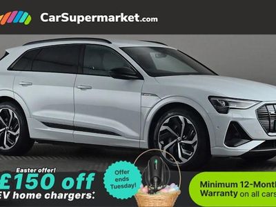 Used Audi e-tron Black Edition 230 kW (313 HP) 2022 White SUV