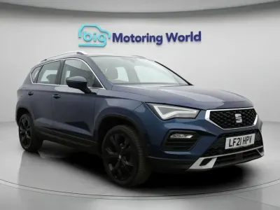 Begagnad Seat Ateca SE Technology 148 HK (108 kW) 2021 Blå SUV