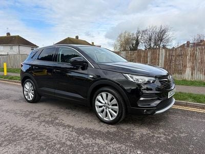 Used Vauxhall Grandland X Elite 130 HP (95 kW) 2020 Black SUV