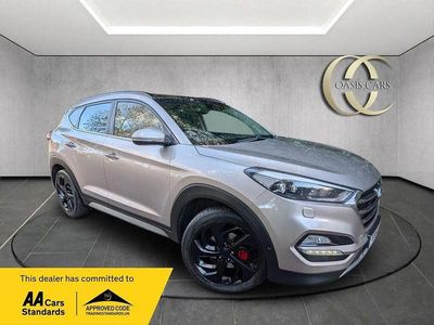 Beige Used 2018 Hyundai Tucson Premium SE SUV | £10,475 (Fair price)