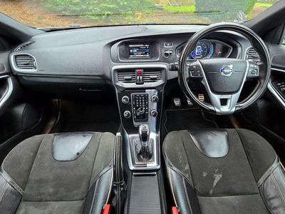 Used Volvo V40 R-Design 2015 Black Hatchback