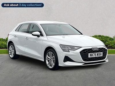 White New 2025 Audi A3 e-tron Sport Hatchback | £27,983 (Fair price)