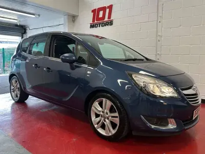 Used Vauxhall Meriva 120 HP (88 kW) 2016 Blue MPV