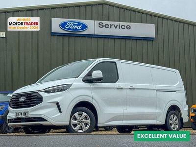 Used Ford Transit Custom Limited 136 HP (100 kW) 2024 White Van