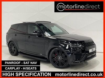 Black Used 2021 Land Rover Range Rover Sport HSE Dynamic SUV | £40,795 (Super price)