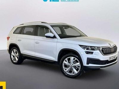 Used Skoda Kodiaq SE L 150 HP (110 kW) 2021 White SUV