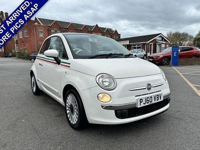 Used Fiat 500 Lounge 69 HP (50 kW) 2011 White Hatchback