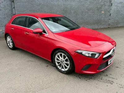 Used Mercedes A180 Executive 116 HP (85 kW) 2019 Red Hatchback