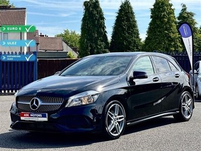 used Mercedes A180 A-Class 1.5D AMG LINE 5d 107 BHP AMBIENT LIGHTING APPLE CAR PLAY SATNAV REVERSE CAMERA SERVICE HISTORY KEYLESS GO AMBIENT LIGHITING