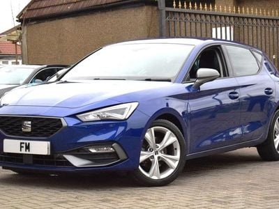 Used Seat Leon FR 130 HP (95 kW) 2020 Blue Hatchback