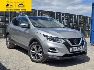 Used Nissan Qashqai N-Connecta 115 HP (84 kW) 2018 Silver SUV