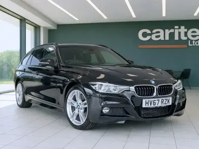 Usado BMW 330 M Sport 258 CV (189 kW) 2017 Negro Familiar