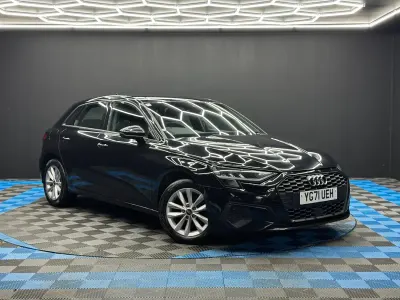Used Audi A3 Sportback 110 HP (80 kW) 2021 Black Hatchback