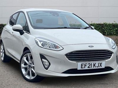 Used Ford Fiesta Titanium X 125 HP (91 kW) 2021 White Hatchback