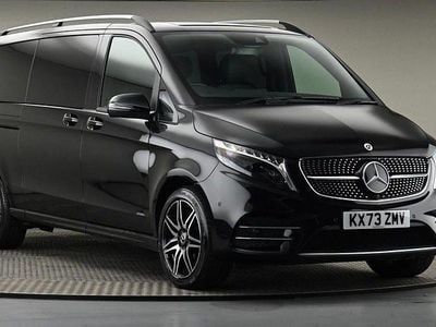 Black Used 2023 Mercedes V300 AMG line MPV | £59,700 (Fair price)
