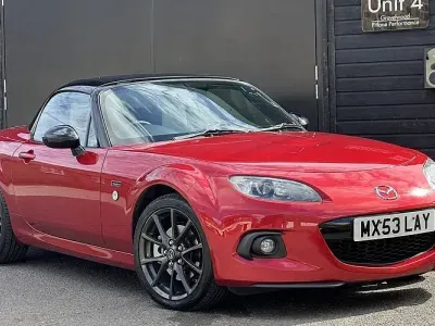 Used Mazda MX5 160 HP (117 kW) 2014 Red Cabriolet