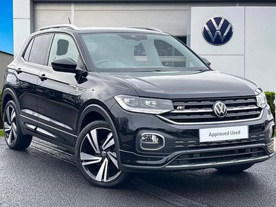 Used VW T-Cross R-line 110 HP (80 kW) 2023 Black SUV
