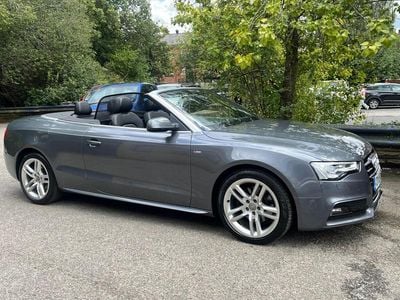 Grey Used 2015 Audi A5 Cabriolet S-Line Cabriolet | £6,985 (Good price)
