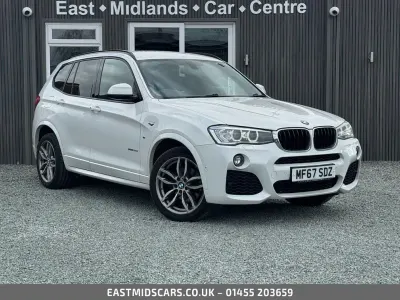 Begagnad BMW X3 M Sport 190 HK (139 kW) 2017 Vit SUV