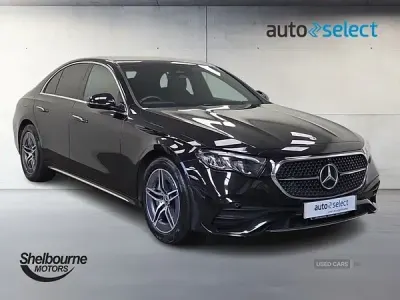Used Mercedes E220 AMG line 2025 Black Sedan