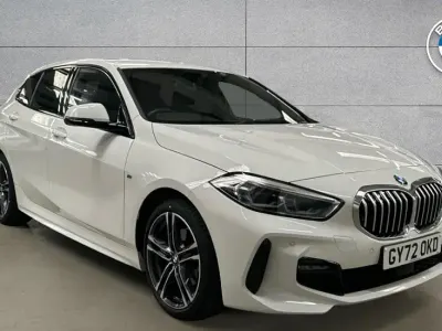 Used BMW 118 M Sport 136 HP (100 kW) 2022 White Hatchback