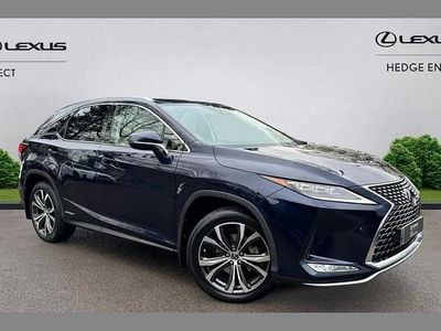 Blue Used 2021 Lexus RX450h SUV | £32,680 (A bit pricey)