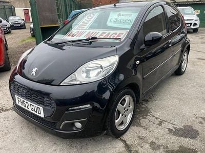 Used Peugeot 107 Allure 68 HP (50 kW) 2013 Black Hatchback