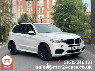 Used BMW X5 M Sport 258 HP (189 kW) 2014 White SUV