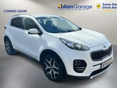 Begagnad Kia Sportage GT-Line 177 HK (130 kW) 2016 Vit SUV