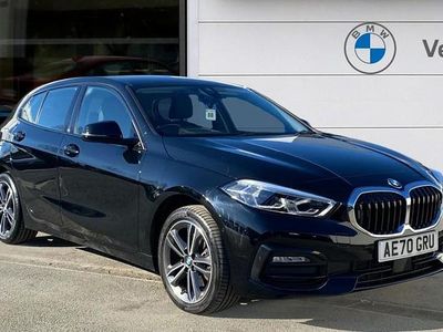 Used BMW 118 Sport Line 140 HP (102 kW) 2020 Black Hatchback