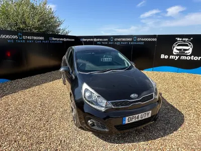 Used Kia Rio 109 HP (80 kW) 2014 Black Hatchback