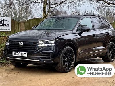 Black Used 2020 VW Touareg Black Edition SUV | £32,950 (Fair price)