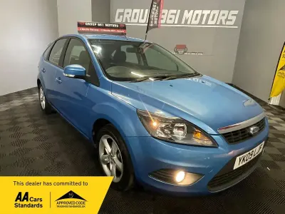 Used Ford Focus Zetec 2009 Blue Hatchback