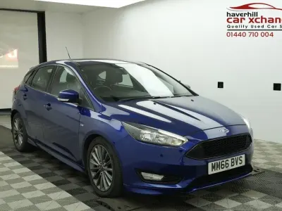 Używany Ford Focus ST-Line 120 KM (88 kW) 2017 Niebieski Hatchback