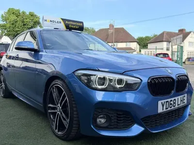 Used BMW 118 Efficient Dynamics 2018 Blue Hatchback