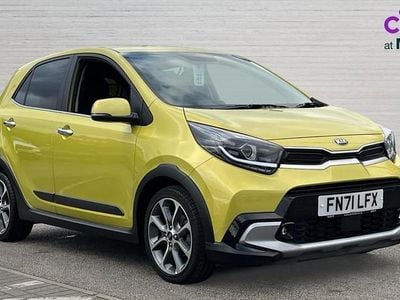 Used Kia Picanto X-Line 66 HP (48 kW) 2021 Green Hatchback
