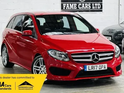 Used Mercedes B200 Executive 2017 Red Hatchback