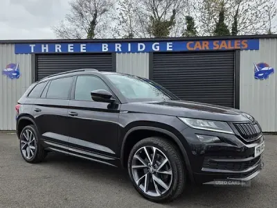 Used Skoda Kodiaq SportLine 200 HP (147 kW) 2021 Black SUV
