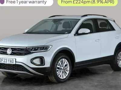 Used VW T-Roc Life 110 HP (80 kW) 2023 White SUV