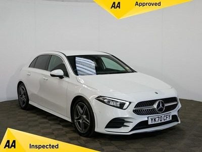 White Used 2020 Mercedes A180 Executive Hatchback | £17,595 (Fair price)