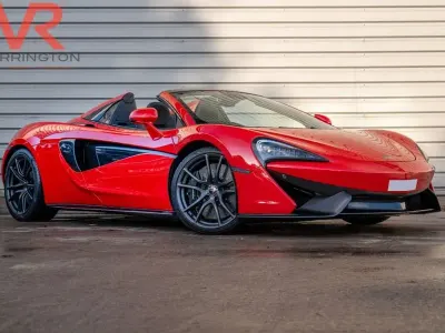 Used McLaren 570S 570 HP (419 kW) 2018 Red Cabriolet