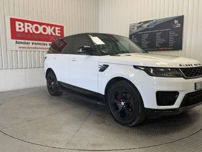 Begagnad Land Rover Range Rover Sport HSE 2018 Vit SUV