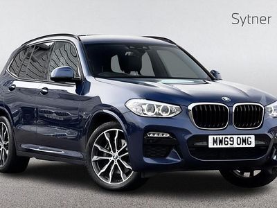 Used BMW X3 M Sport 190 HP (139 kW) 2019 Blue SUV